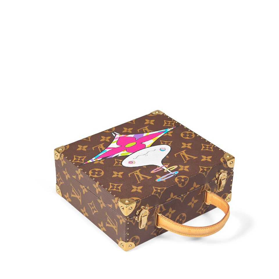 Louis Vuitton x Takashi Murakami: an 'Onion Head' Monogram Superflat Jewellery Box Limited Editi... - 3