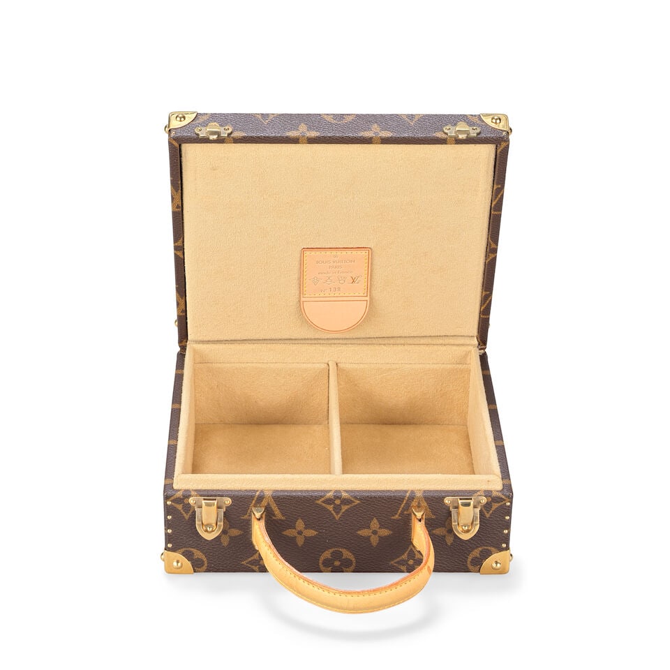 Louis Vuitton x Takashi Murakami: a 'Flower Head' Monogram Superflat Jewellery Box Limited Editi... - 2