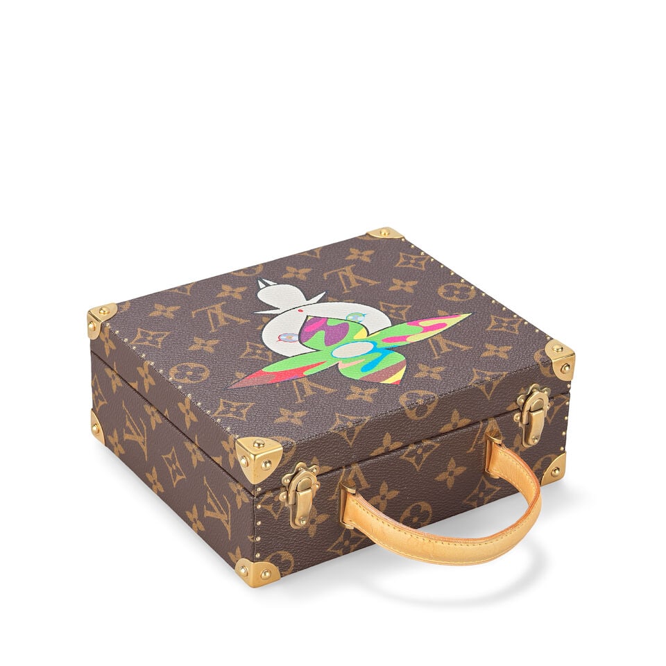 Louis Vuitton x Takashi Murakami: a 'Flower Head' Monogram Superflat Jewellery Box Limited Editi... - 3