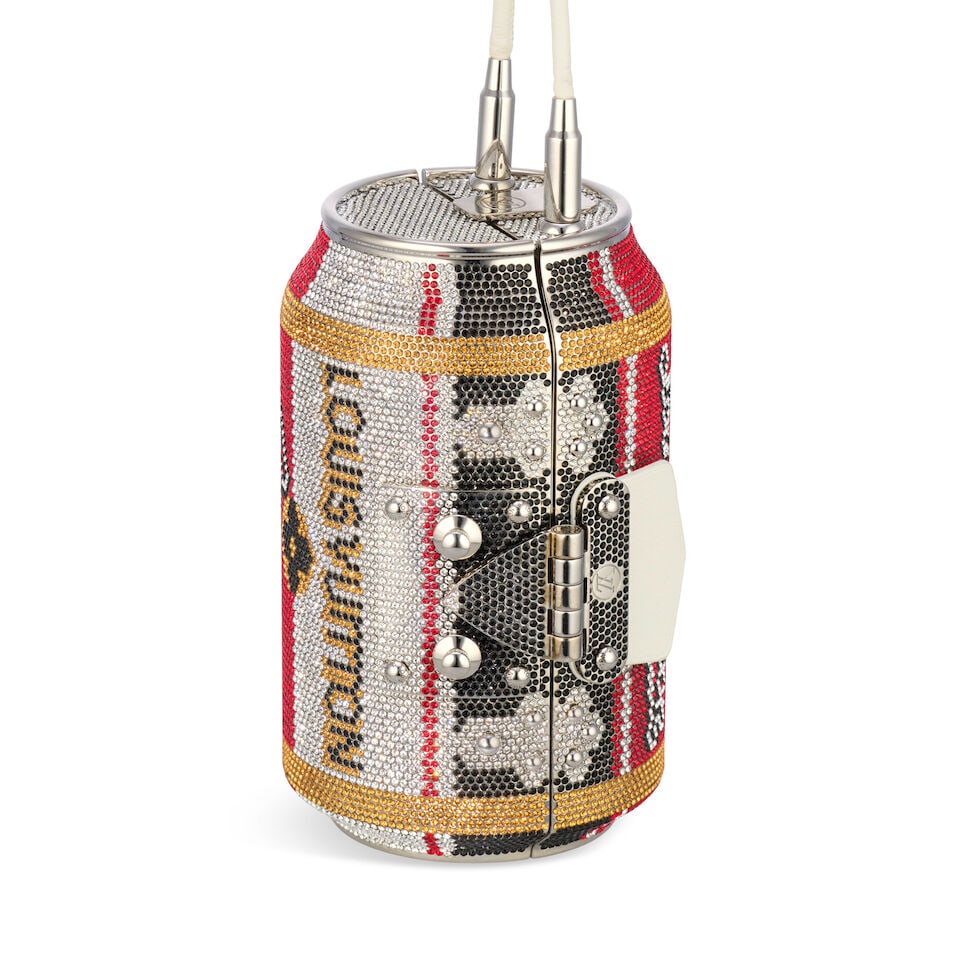 Louis Vuitton: a Crystal 'Drink-It' Soda Can Minaudière 2018 (includes dust bag) - 3