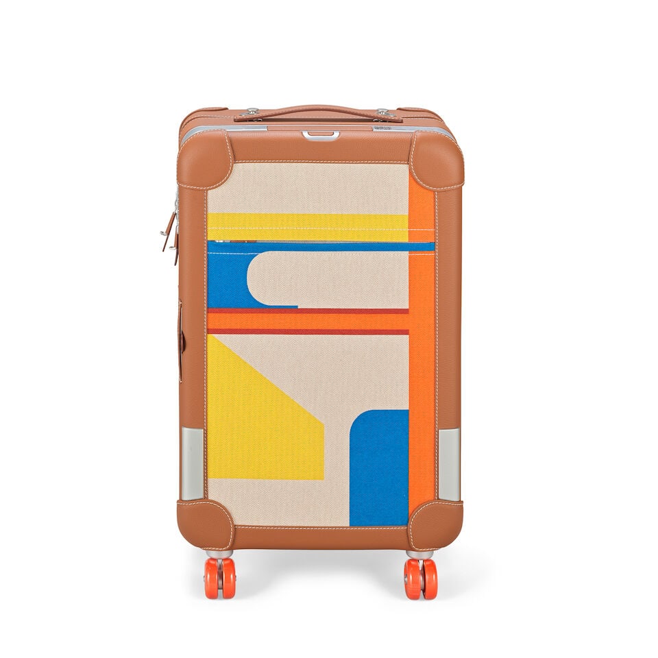 Hermès: a Capucine R.M.S Cabin Suitcase (includes toile suitcase cover, original packaging ... - 2