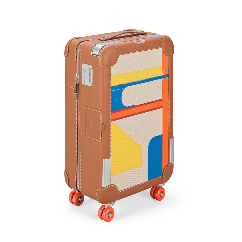 Hermès: a Capucine R.M.S Cabin Suitcase (includes toile suitcase cover, original packaging ... - 3
