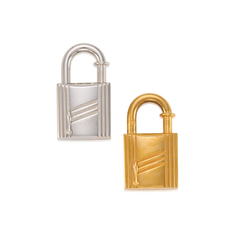HERMÈS: A SET OF TWO ARBRE CADENA LOCK CHARMS 1998 (1 of 1)