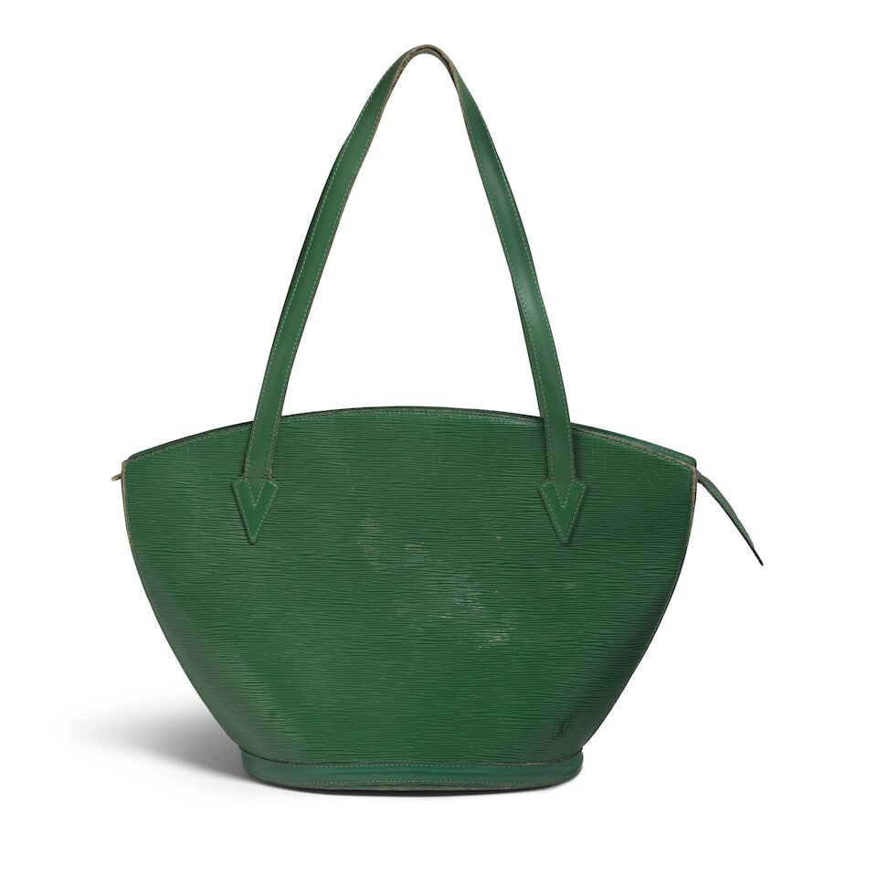 LOUIS VUITTON: GREEN EPI ST. JACQUES GM 1996 (1 of 2)