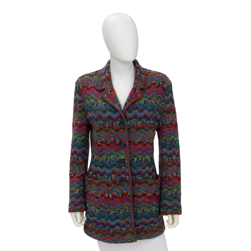 MISSONI: ZIG ZAG KNIT JACKET (1 of 2)