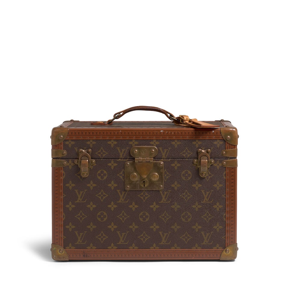 LOUIS VUITTON: MONOGRAM BOITE PHARMACIE TRUNK 1950-1980 (1 of 3)