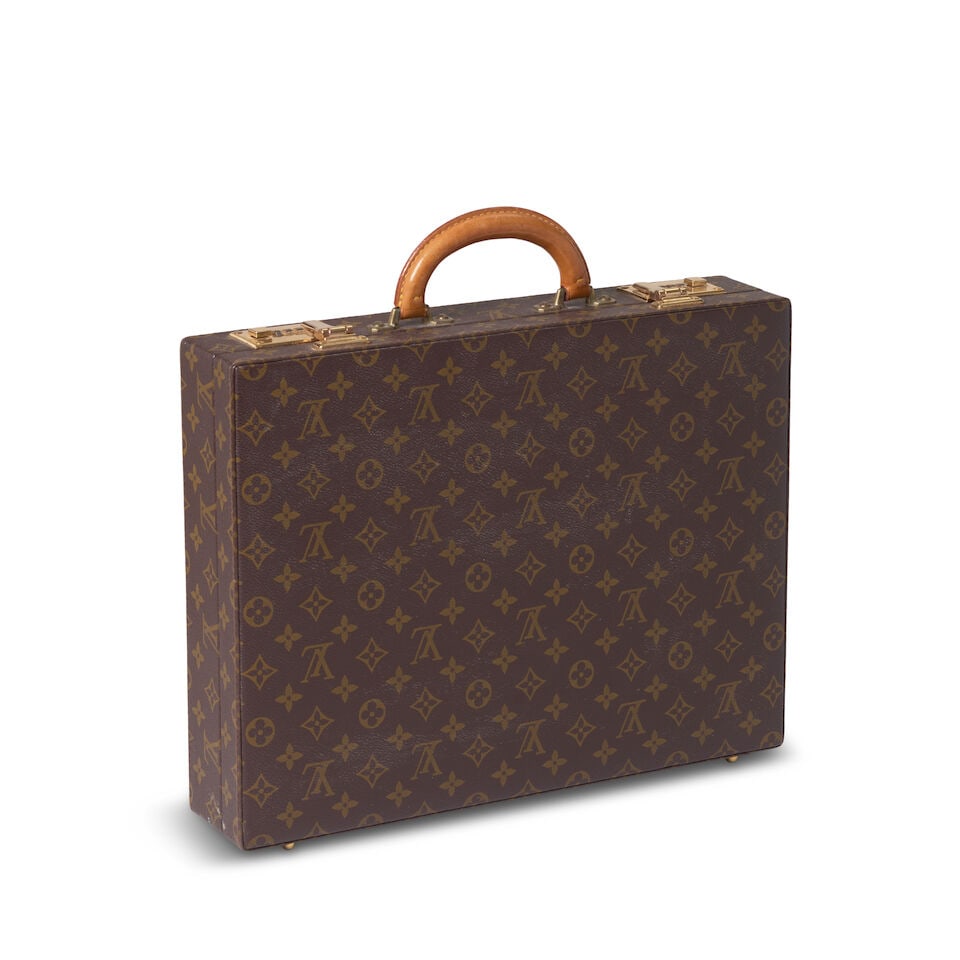 LOUIS VUITTON: MONOGRAM CRUSHER ATTACHE 1995 (1 of 3)