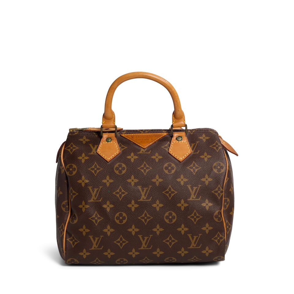 LOUIS VUITTON: MONOGRAM SPEEDY 25 Exclusivite Edition (1 of 3)