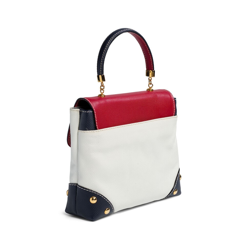 BOTTEGA VENETA: TRICOLOR 'MARCO POLO' TOP HANDLE BAG - 2