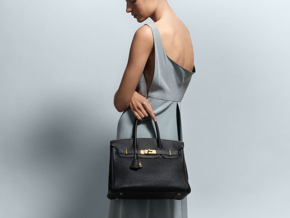 CHANEL: GREY AND BLACK INSET GOWN Spring/Summer 1998 - 2