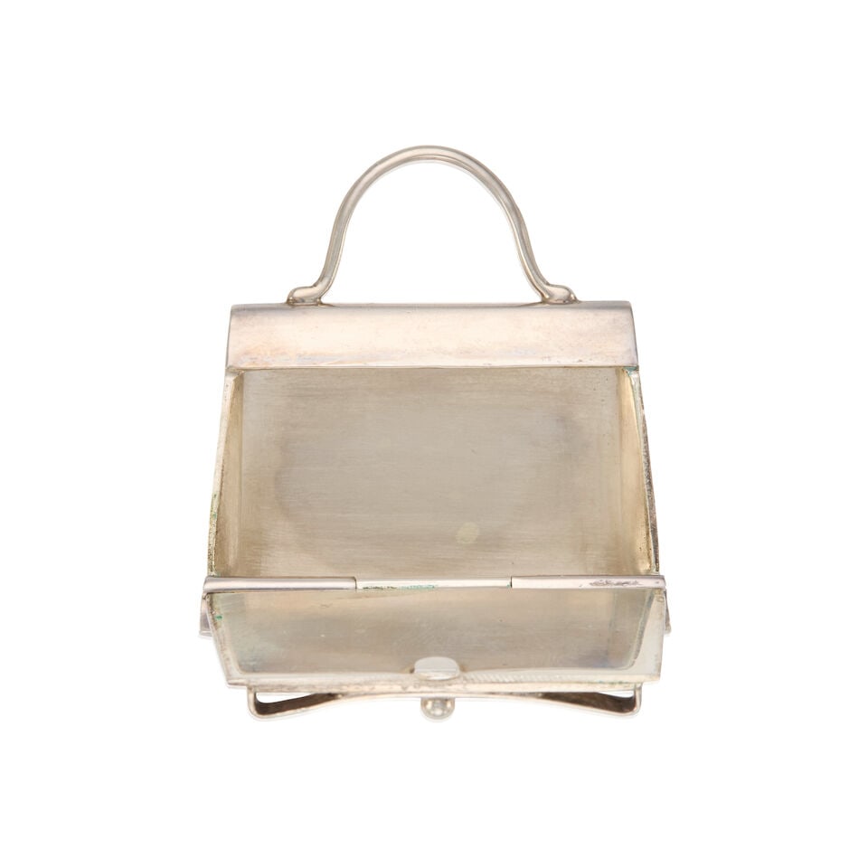 HERMÈS: SILVER KELLY PILL BOX 40 GRAMS - 2