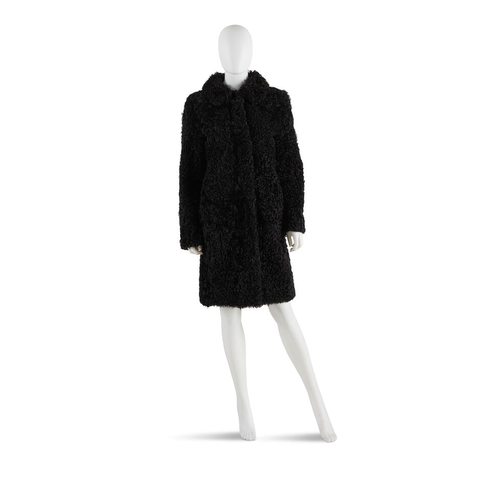 MIU MIU: BLACK FUR TEDDY COAT (1 of 3)
