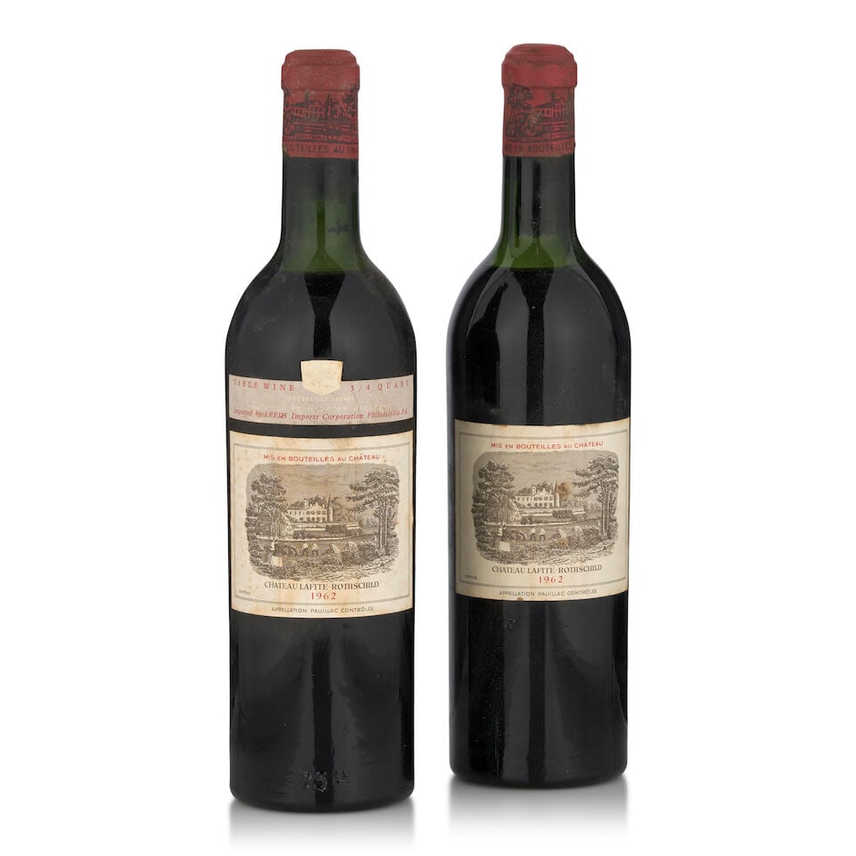 Château Lafite Rothschild, 1962 (2 bottles, 750ml) (1 of 1)