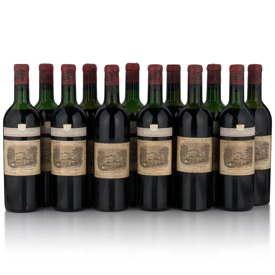 Château Lafite Rothschild, 1959 (12 bottles, 750ml) (1 of 1)