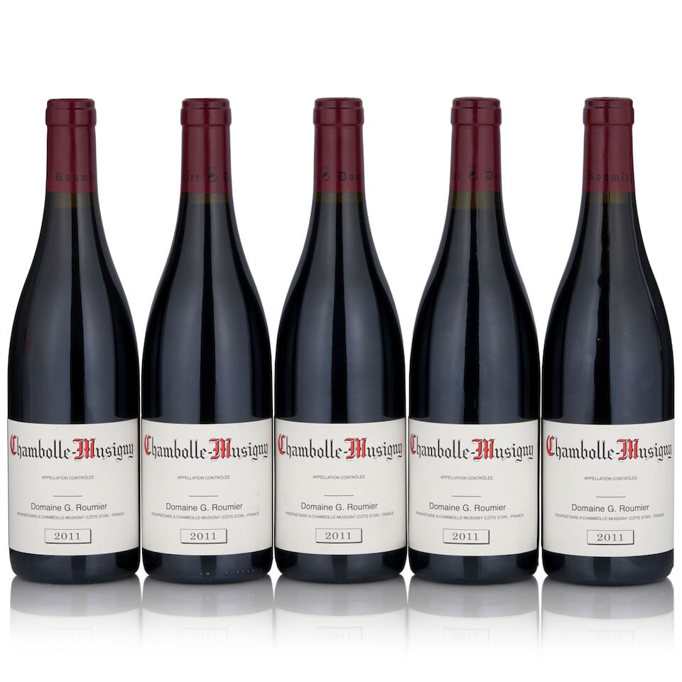 Domaine G. Roumier, Chambolle-Musigny, 2011 (5 bottles, 750ml): Domaine G. Roumier, Chambolle-Musigny, 2011 (5 bottles, 750ml) Region: Côte de Nuits This lot is subject to the following lot symbols: • • Zero rated for tax, no tax will be added to
