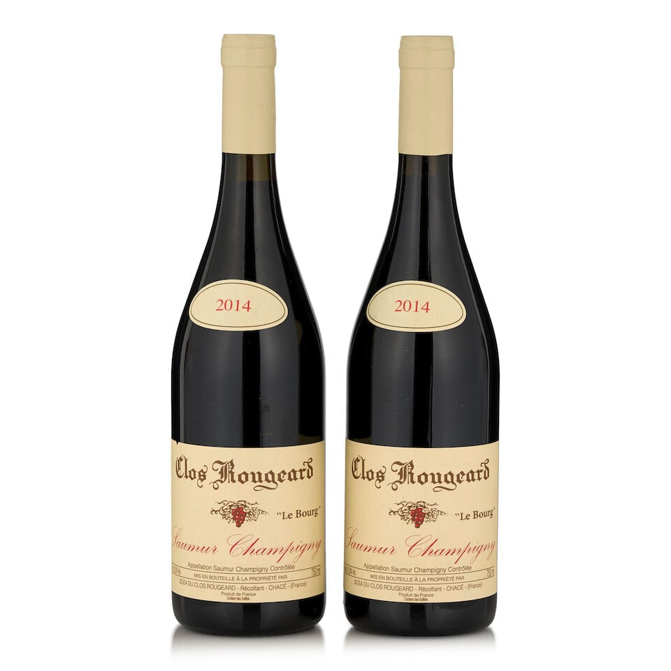 Clos Rougeard Saumur-Champigny, Le Bourg, 2014 (2 bottles, 750ml): Clos Rougeard Saumur-Champigny, Le Bourg, 2014 (2 bottles, 750ml) Region: Loire This lot is subject to the following lot symbols: • • Zero rated for tax, no tax will be added to the