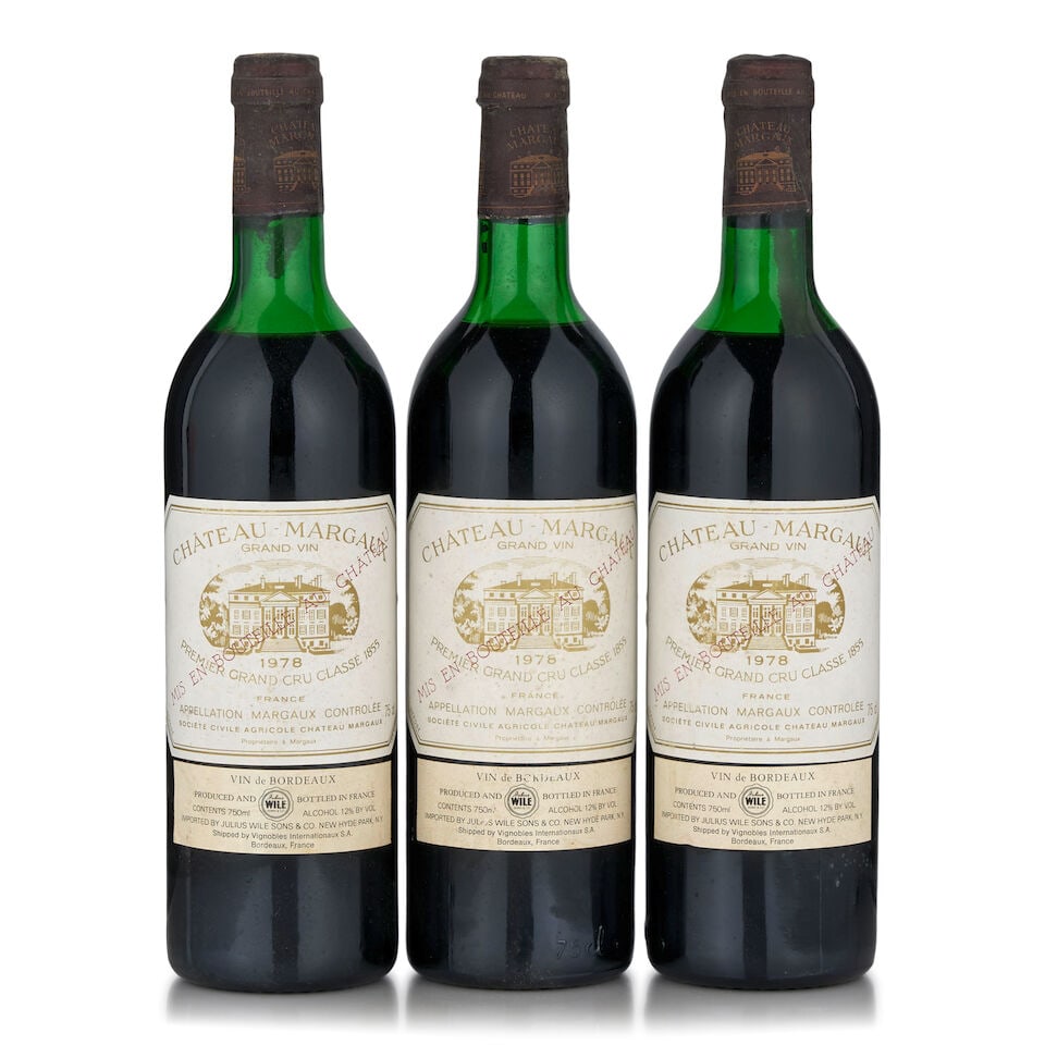 Château Margaux, 1978 (3 bottles, 750ml) (1 of 1)