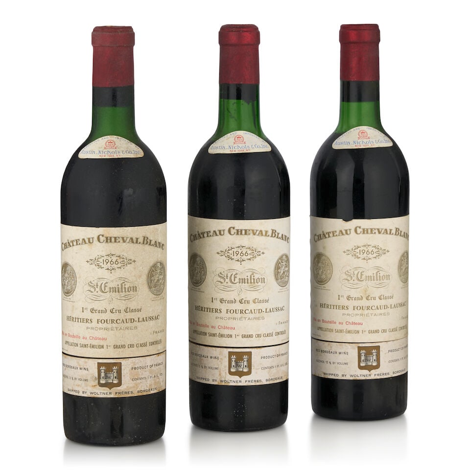 Château Cheval Blanc, 1966 (3 bottles, 750ml) (1 of 1)
