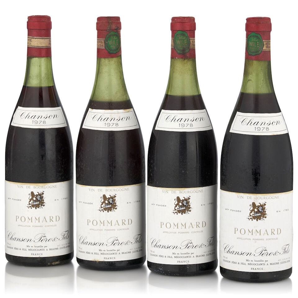 Domaine Chanson Père & Fils, Pommard, 1978 (4 bottles, 750ml) (1 of 1)