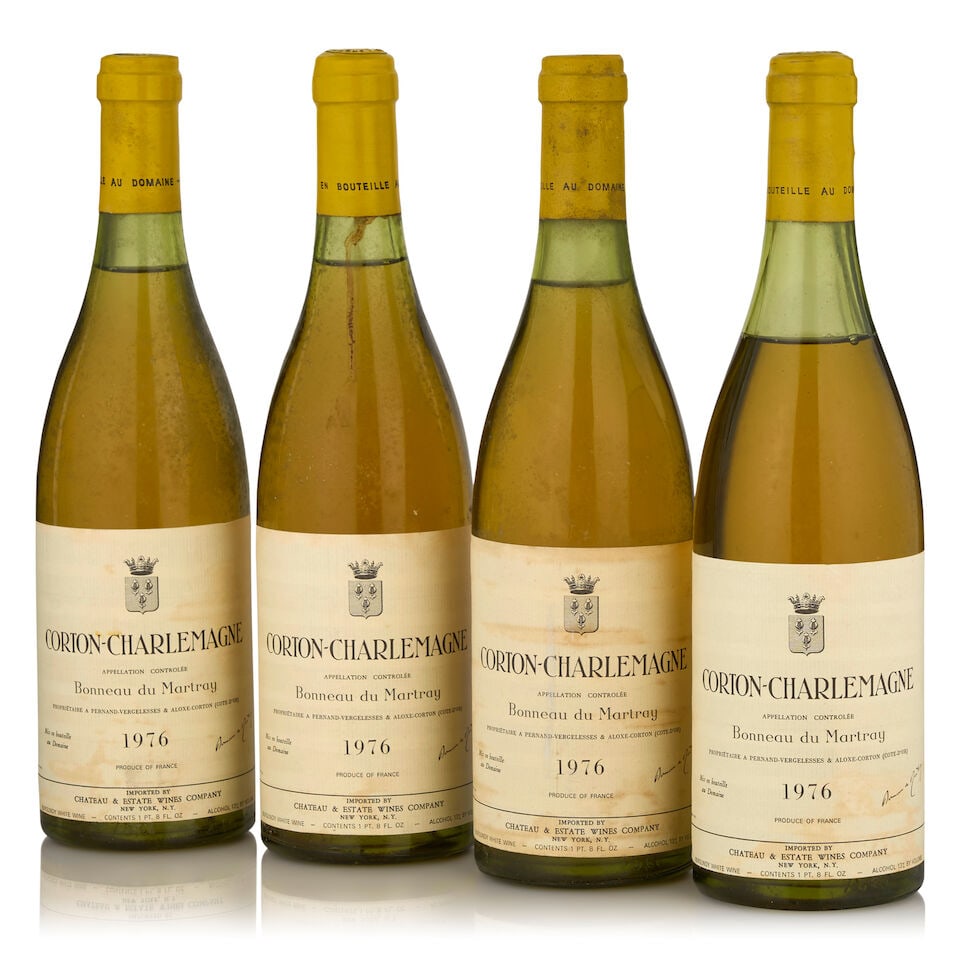Domaine Bonneau du Martray, Corton-Charlemagne, 1976 (4 bottles, 750ml) (1 of 1)