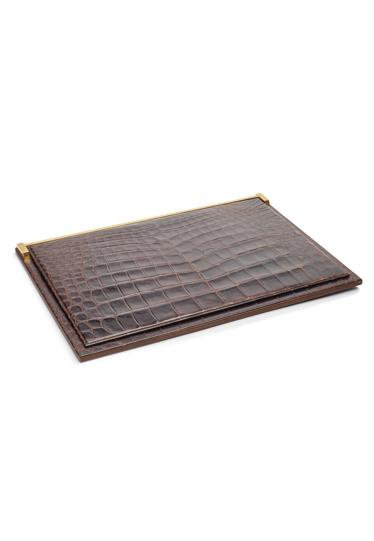 Fendi | leather writing folio - 2