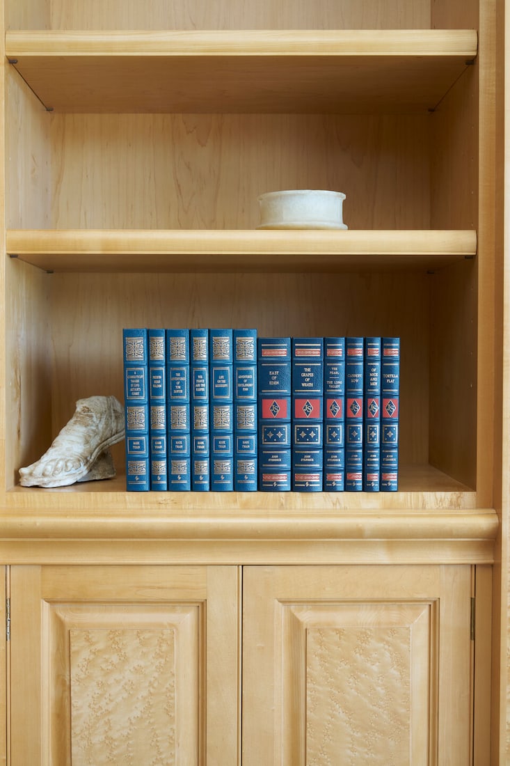 Easton Press | Mark Twain and John Steinbeck, (1 of 1)