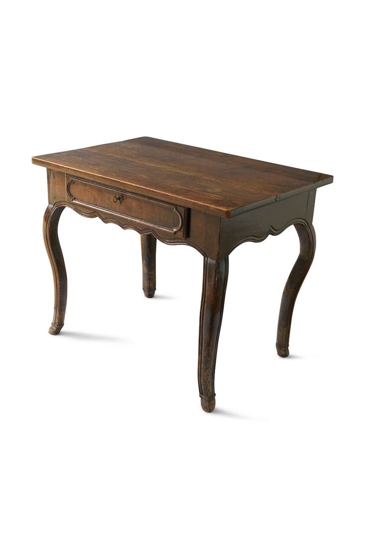 A Louis XV oak side table, Continental, 18th century - 2