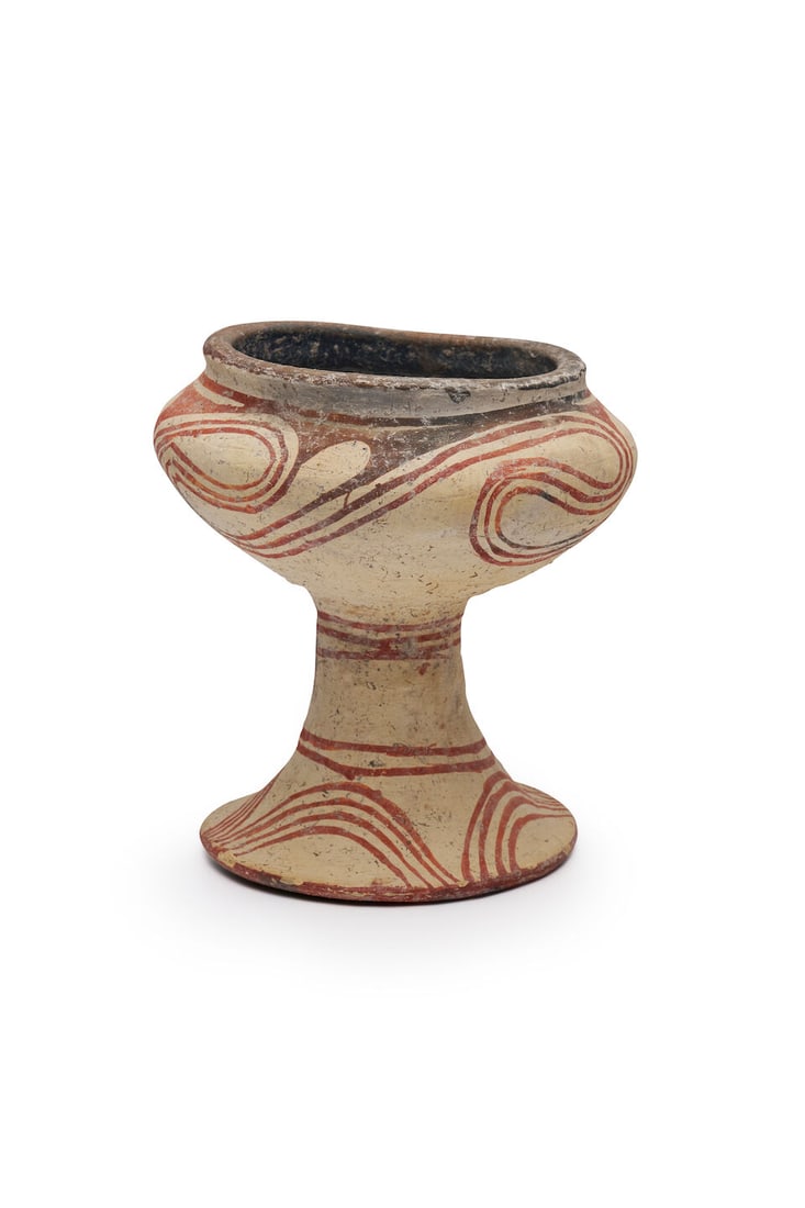 A vessel on pedestal foot Thailand, Ban Chiang (1 of 1)