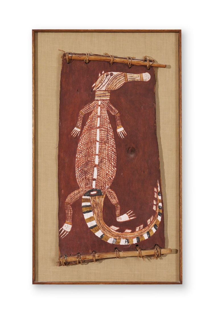 Ginilgini (Gunbalanya (Oenpelli)) Crocodile, 1969 (1 of 1)