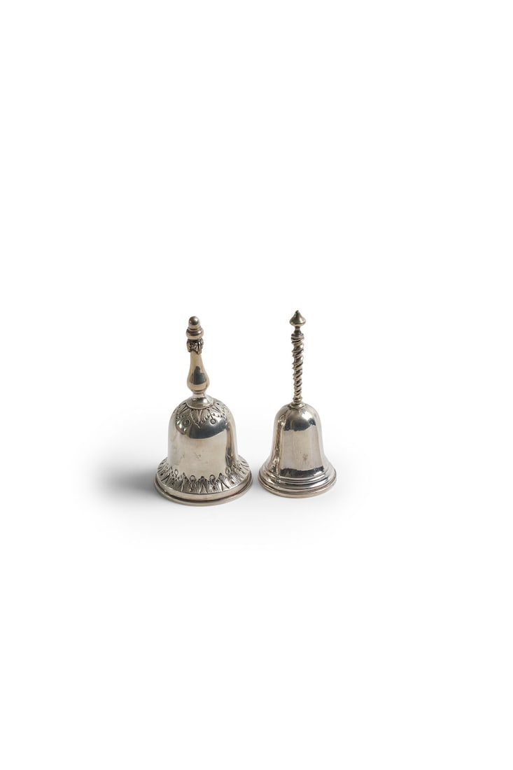 Federico Buccellati | sterling silver table bells, stamped FEDERICO BUCCELLATI, Milan, A, 925, I... (1 of 1)