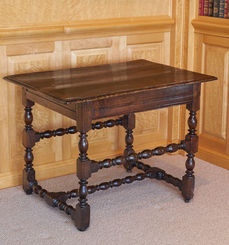 An early oak side table late 17th, early 18th century, height: 67.0cm, width: 92.0cm, depth: 64... (1 of 1)