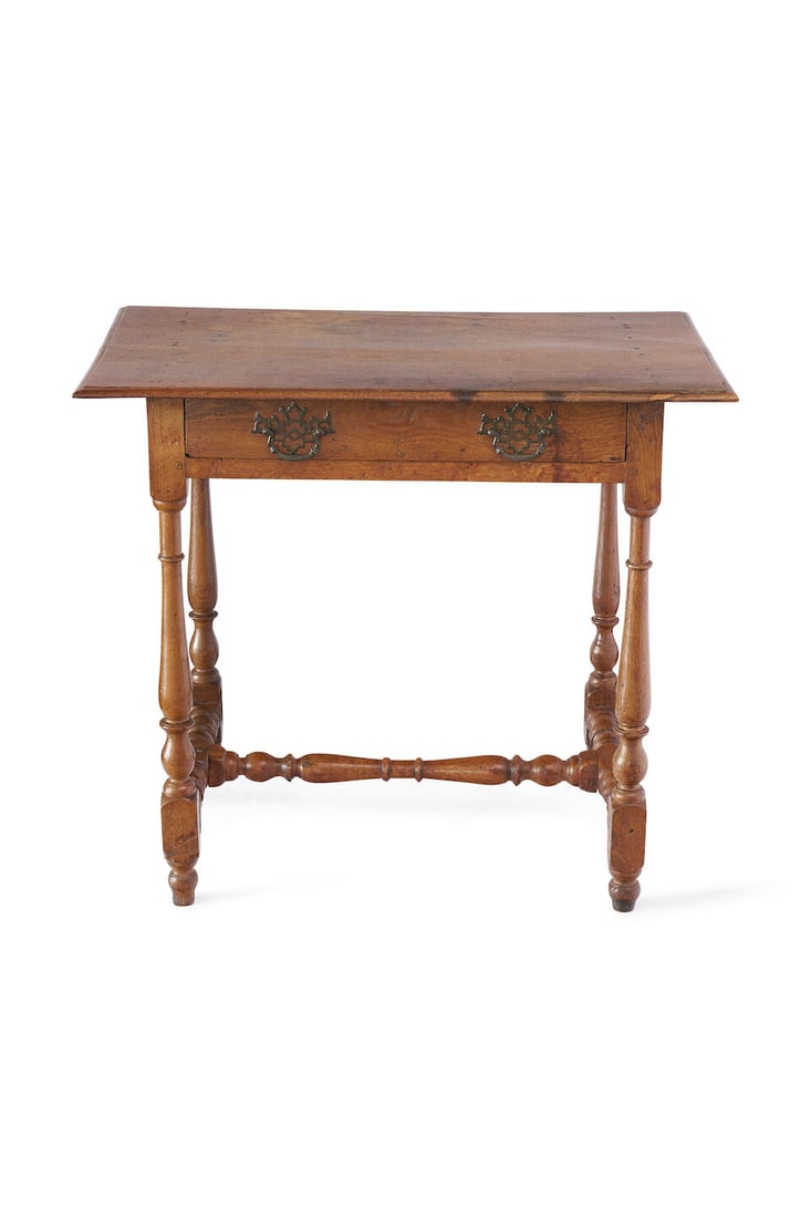 A provincial oak side table English, 18th century - 2