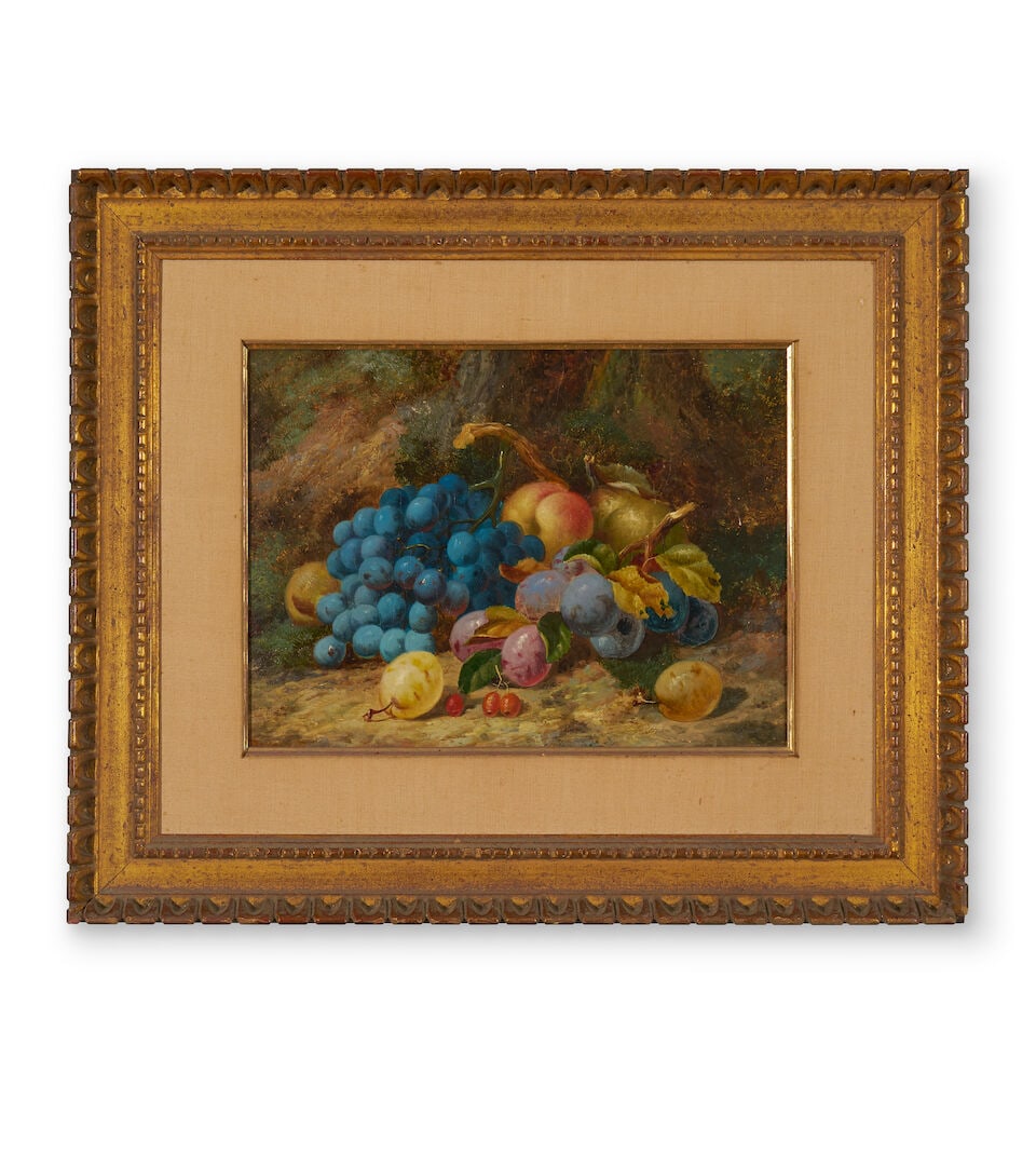 Charles Thomas Bale (British, active 1866-1875) Still Life with Fruit, 1868: Charles Thomas Bale (British, active 1866-1875) Still Life with Fruit, 1868 signed and dated middle right: Bale 1868 oil on heavy card 30.0 x 40.0cm (11 13/16 x 15 3/4in). Footnotes: Provenance Ros Pa