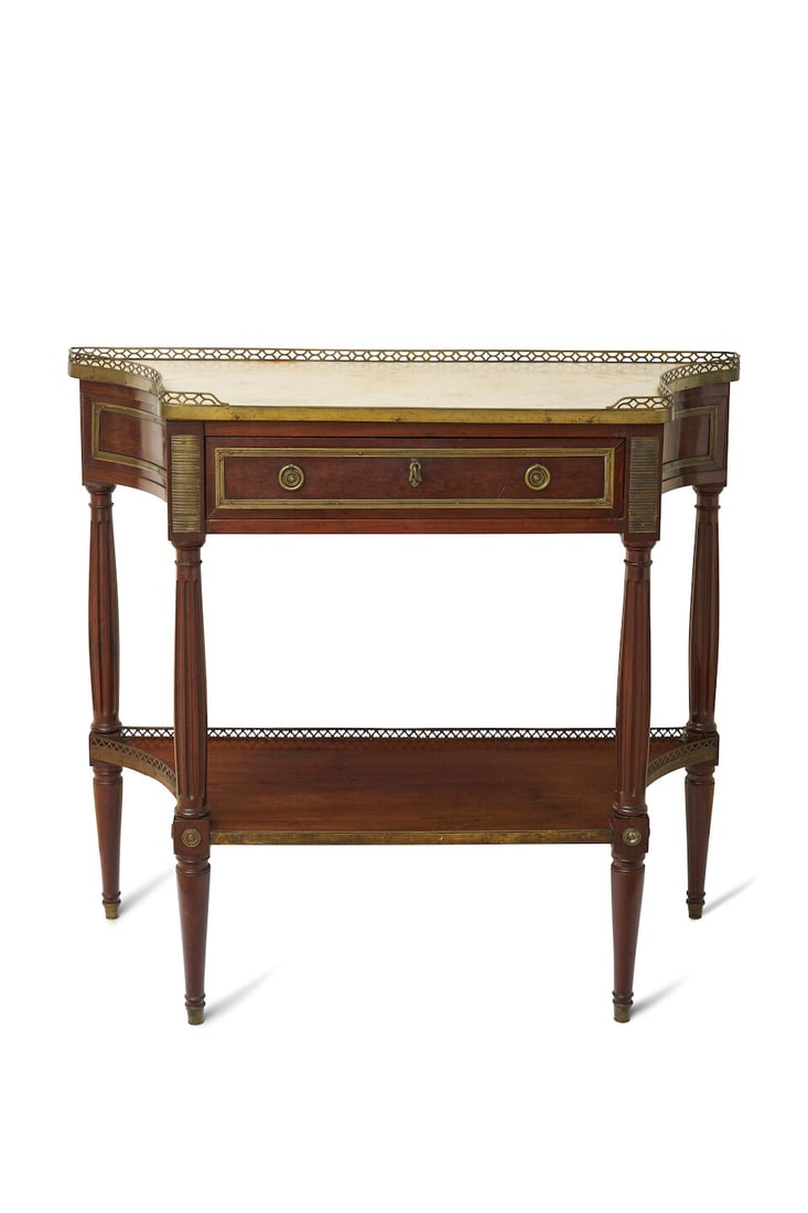 A Louis XVI style dressing table - 2