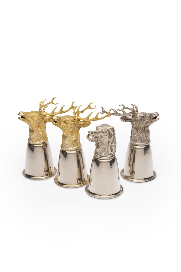 Gucci | Two pairs of stirrup cups, marked GUCCI ITALY, circa 1970s (4) (1 of 1)