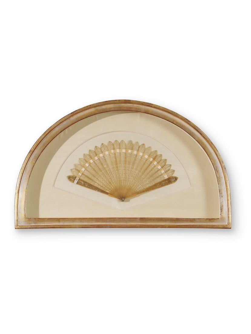 Two ladies fans, 19th/20th century tortoise shell frame overall: 36.0 x 54.0cm, horn frame over... (1 of 2)