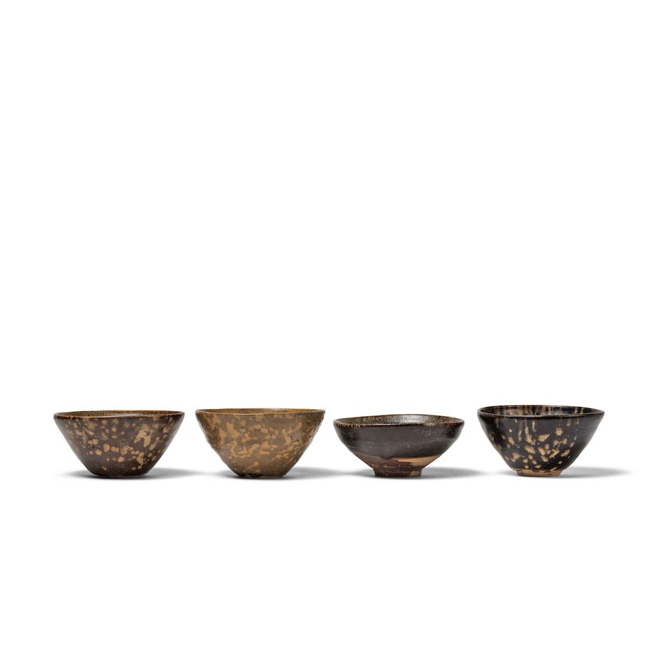 QUATRE BOLS EN GRÈS JIZHOU Dynastie Song (960-1279)/Dynastie Jin (1115-1234) (4) - 10