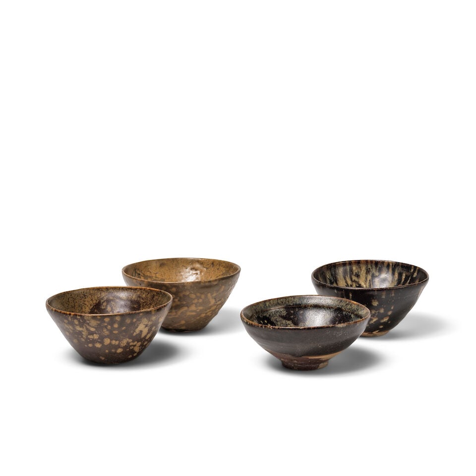 QUATRE BOLS EN GRÈS JIZHOU Dynastie Song (960-1279)/Dynastie Jin (1115-1234) (4) - 11