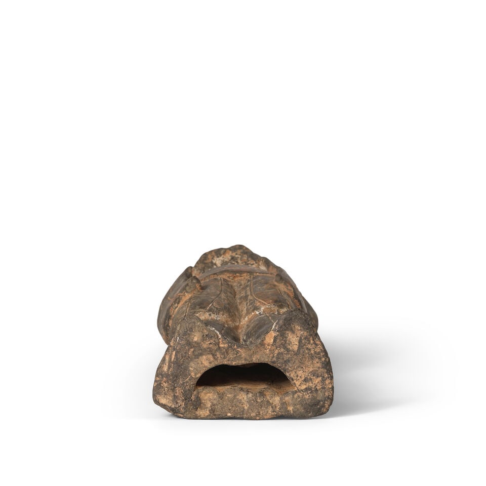 GRANDE STATUETTE D'UN GUERRIER EN TERRE CUITE Dynastie des Wei du Nord (386-534 ap. J.-C.) - 2
