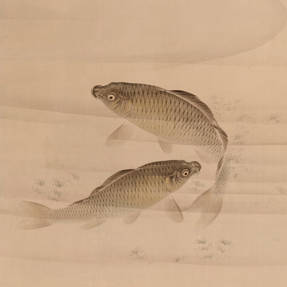 NAKAJIMA RAISHŌ 中島来章 (1796-1871) Carpes - 3