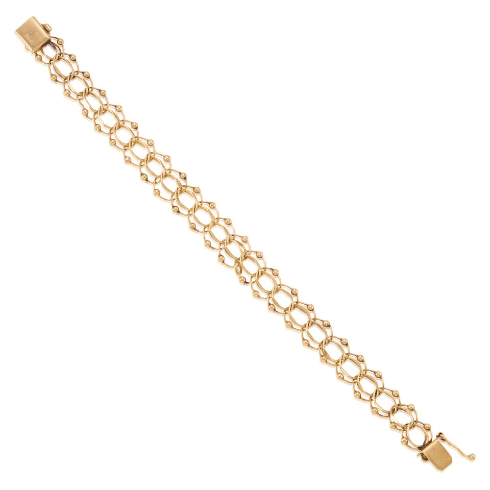 14K GOLD CHAIN BRACELET - 2