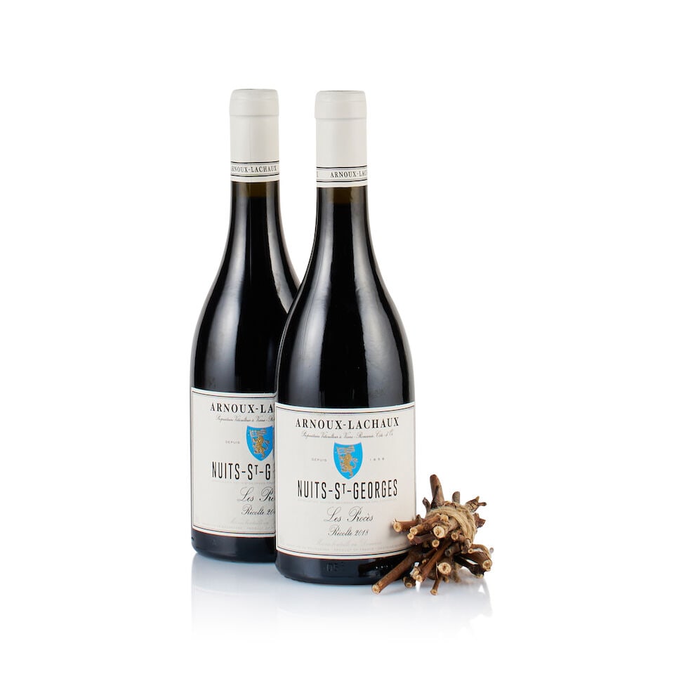 Domaine Arnoux-Lachaux, Nuits-Saint-Georges 1er Cru, Les Procès, 2018 (2 x 750ml): Domaine Arnoux-Lachaux, Nuits-Saint-Georges 1er Cru, Les Procès, 2018 (2 x 750ml) Region: Burgundy Fill Level: excellent Capsule: ok Cork: 1x very slightly depressed, 1x slightly