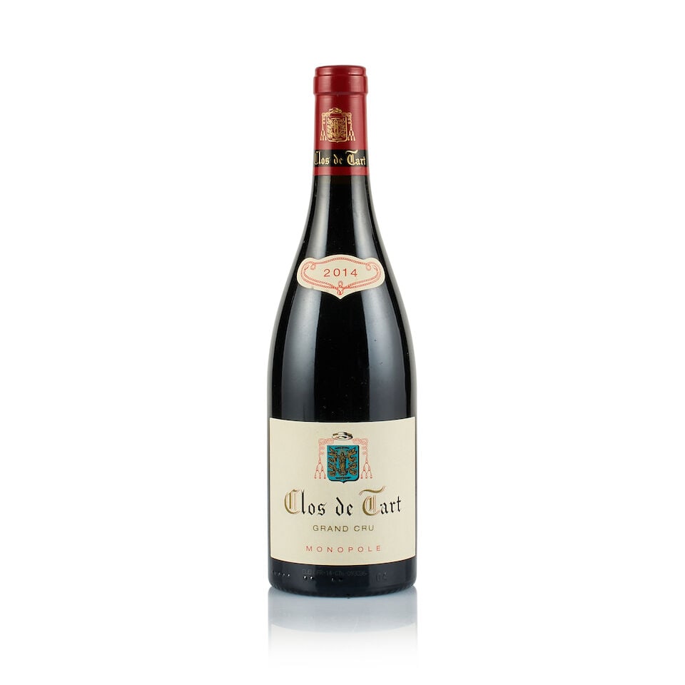 Clos de Tart, Grand Cru, 2014 (1 x 750ml): Clos de Tart, Grand Cru, 2014 (1 x 750ml) Region: Burgundy Fill Level: excellent Capsule: ok Cork: ok Label: very slightly bin-soiled; scratched back label Packaging: neutral carton Alcohol Content: