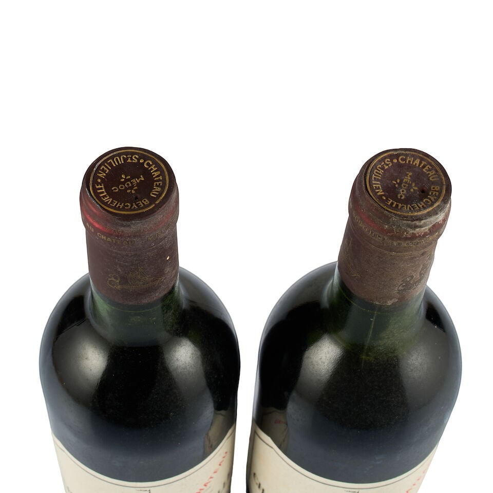Château Beychevelle, Saint-Julien, Grand Cru Classé, 1983 (2 x 750ml) - 2