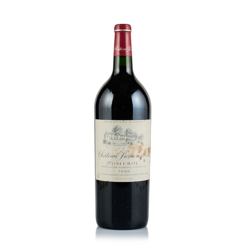 Château Beauregard, Pomerol, 1999 (1 x Magnum): Château Beauregard, Pomerol, 1999 (1 x Magnum) Region: Bordeaux Fill Level: into neck Capsule: ok Cork: ok Label: stained Packaging: neutral carton Alcohol Content: 13% Lot to be sold without res