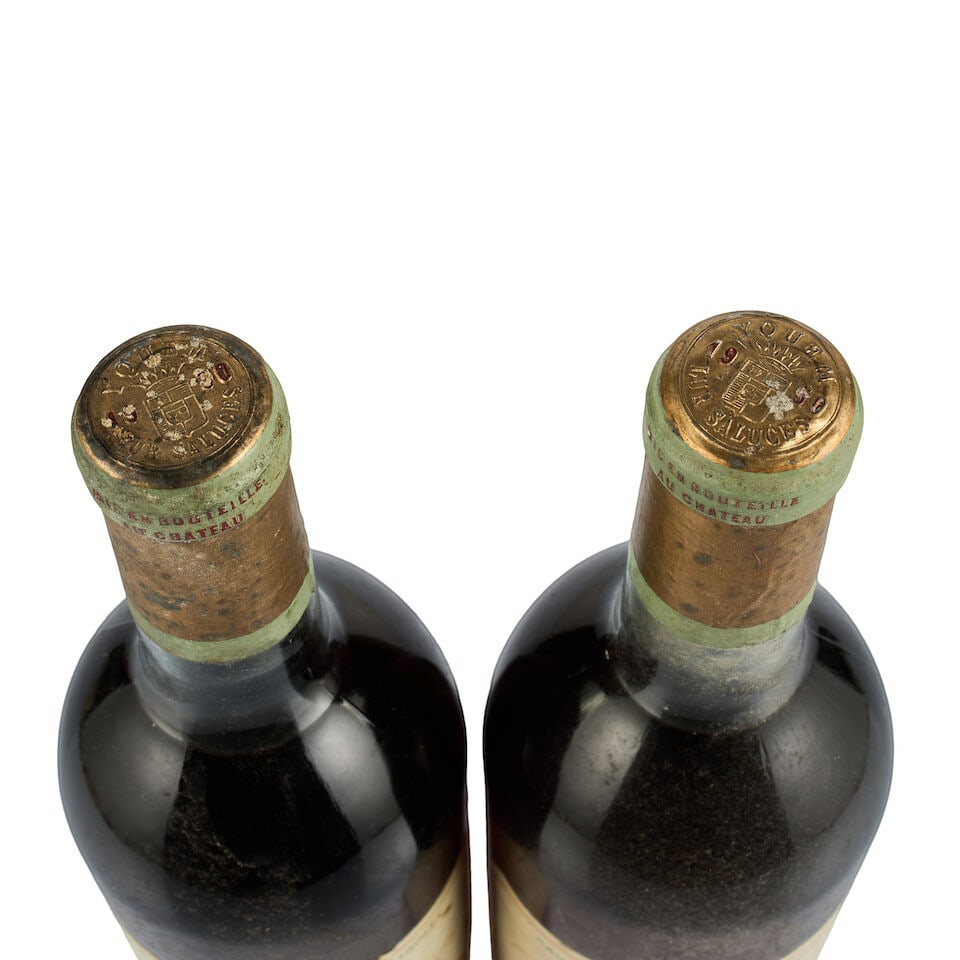 Château d'Yquem, Sauternes, 1er Cru Supérieur, 1950 (2 x 750ml) - 2