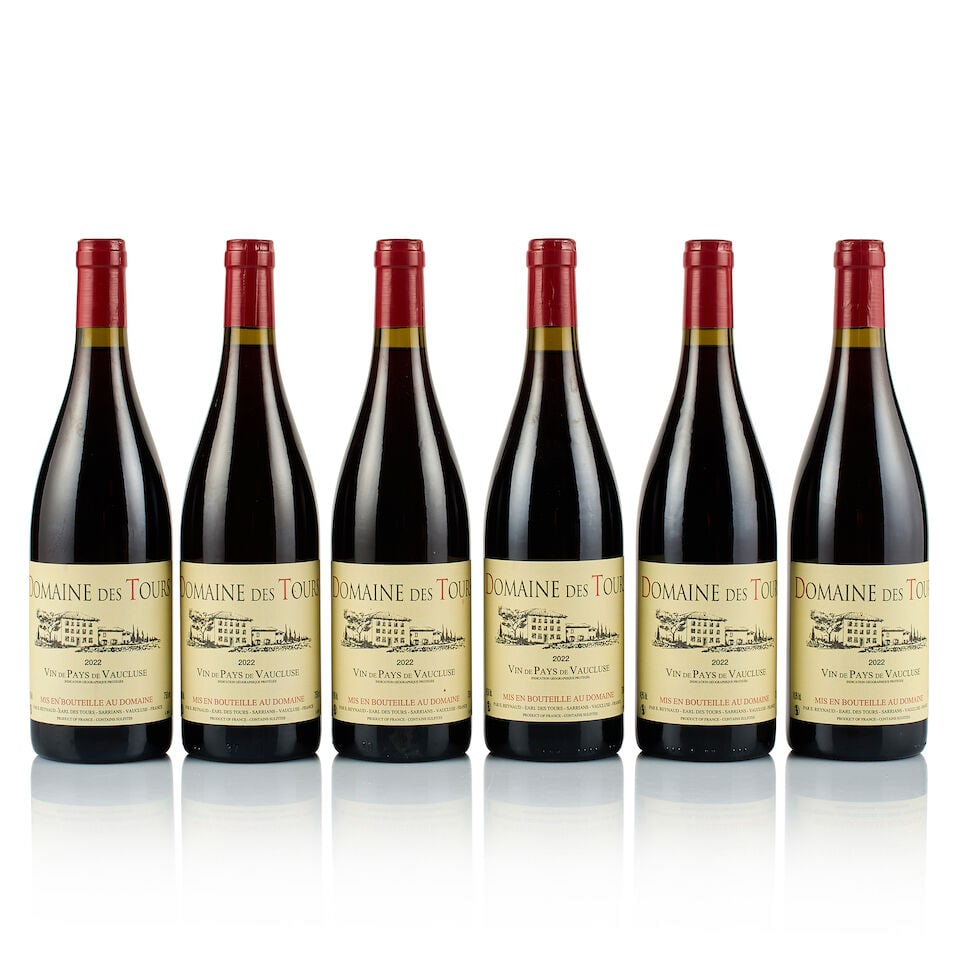 Domaine des Tours, Vin de Pays de Vaucluse, 2022 (12 x 750ml) - 2