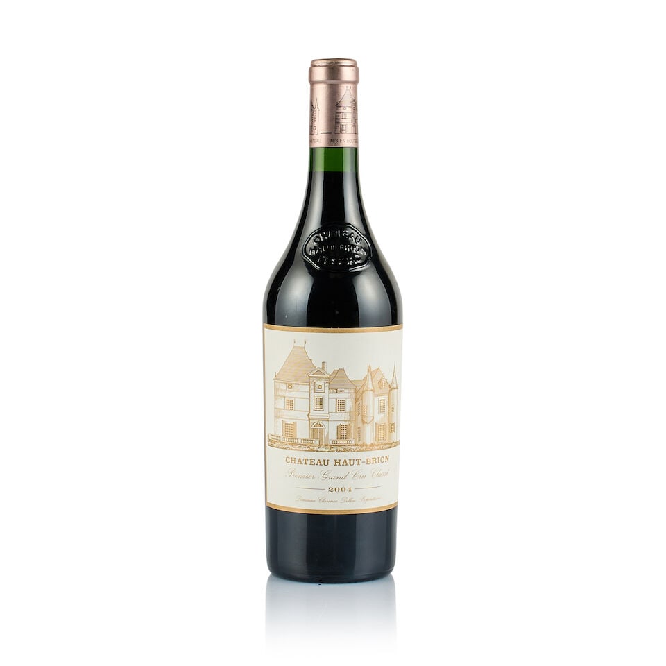 Château Haut-Brion, Pessac-Léognan, 1er Grand Cru Classé, 2004 (1 x 750ml): Château Haut-Brion, Pessac-Léognan, 1er Grand Cru Classé, 2004 (1 x 750ml) Region: Bordeaux Fill Level: excellent Capsule: ok Cork: ok Label: very slightly marked Packaging: neutral car