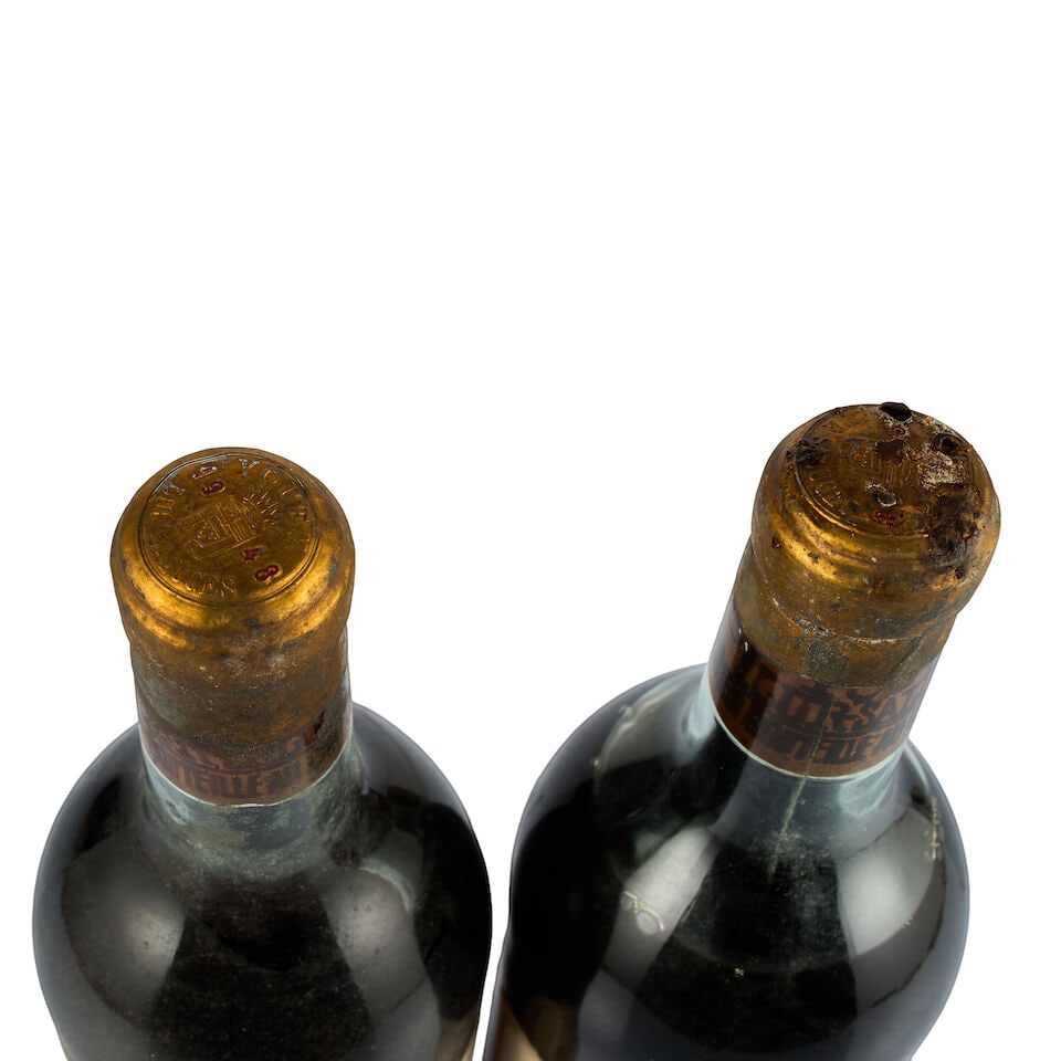 Château d'Yquem, Sauternes, 1er Cru Supérieur, 1948 (2 x 750ml) - 2