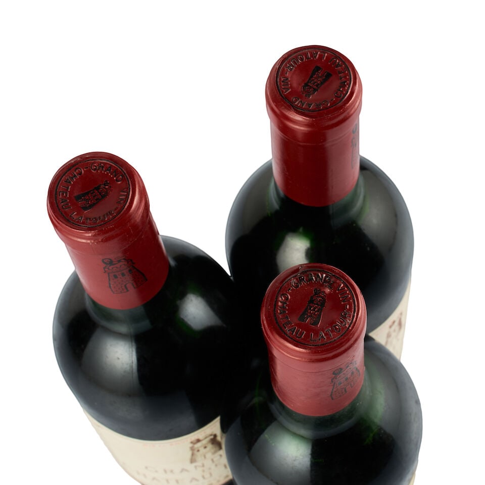 Château Latour, Pauillac, 1er Grand Cru Classé, 1973 (3 x 730ml) - 2